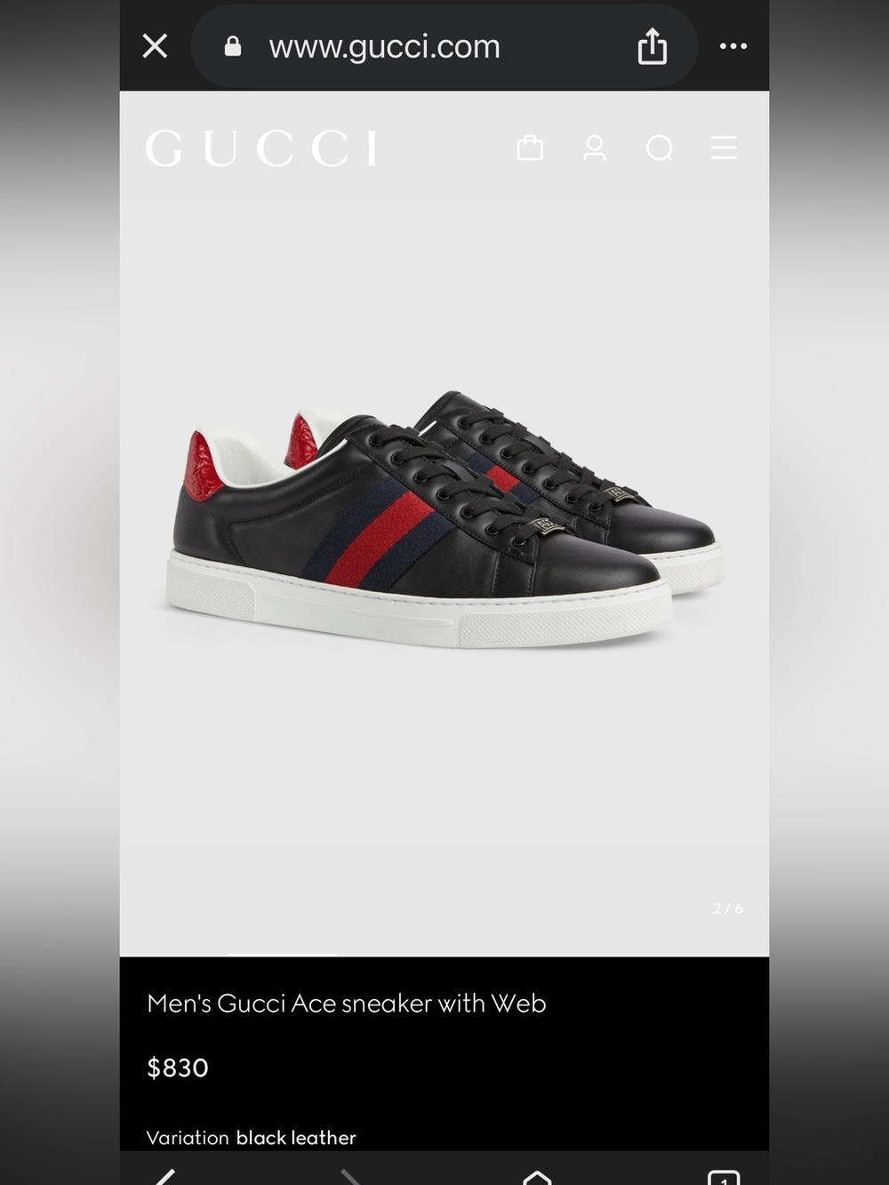 Gucci Ace Sneaker